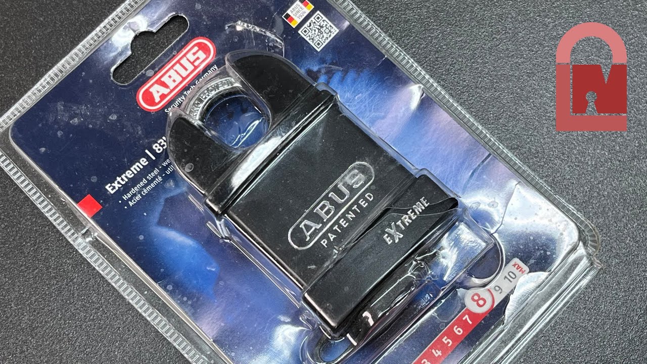 Отмычка и выемка для навесного замка ABUS EXTREME 83WPCS