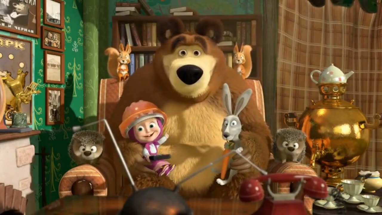 (REUPLOAD) Masha and the Bear House Explosion Sparta Extended Remix