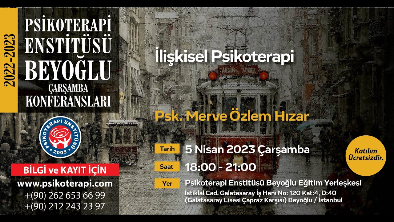 Psk. Merve Özlem Hızar - İlişkisel Psikoterapi
