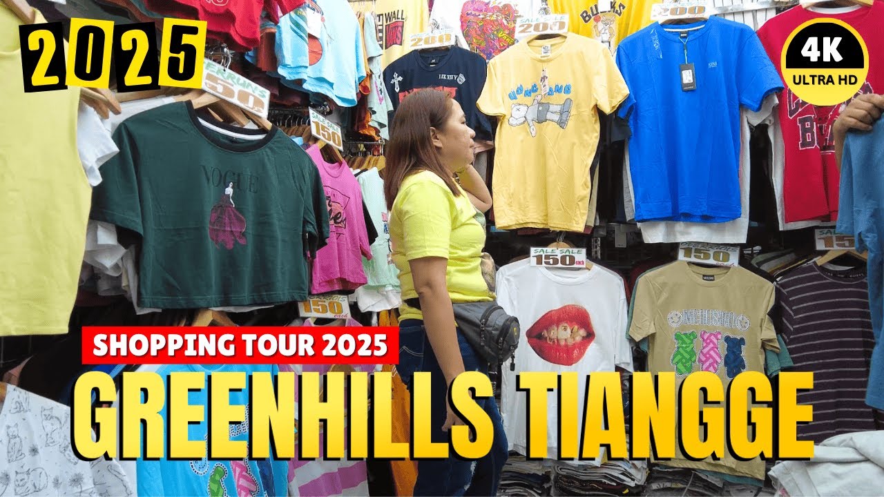 [4K] GREENHILLS TIANGGE 2025 - SHOPPING MALL TOUR