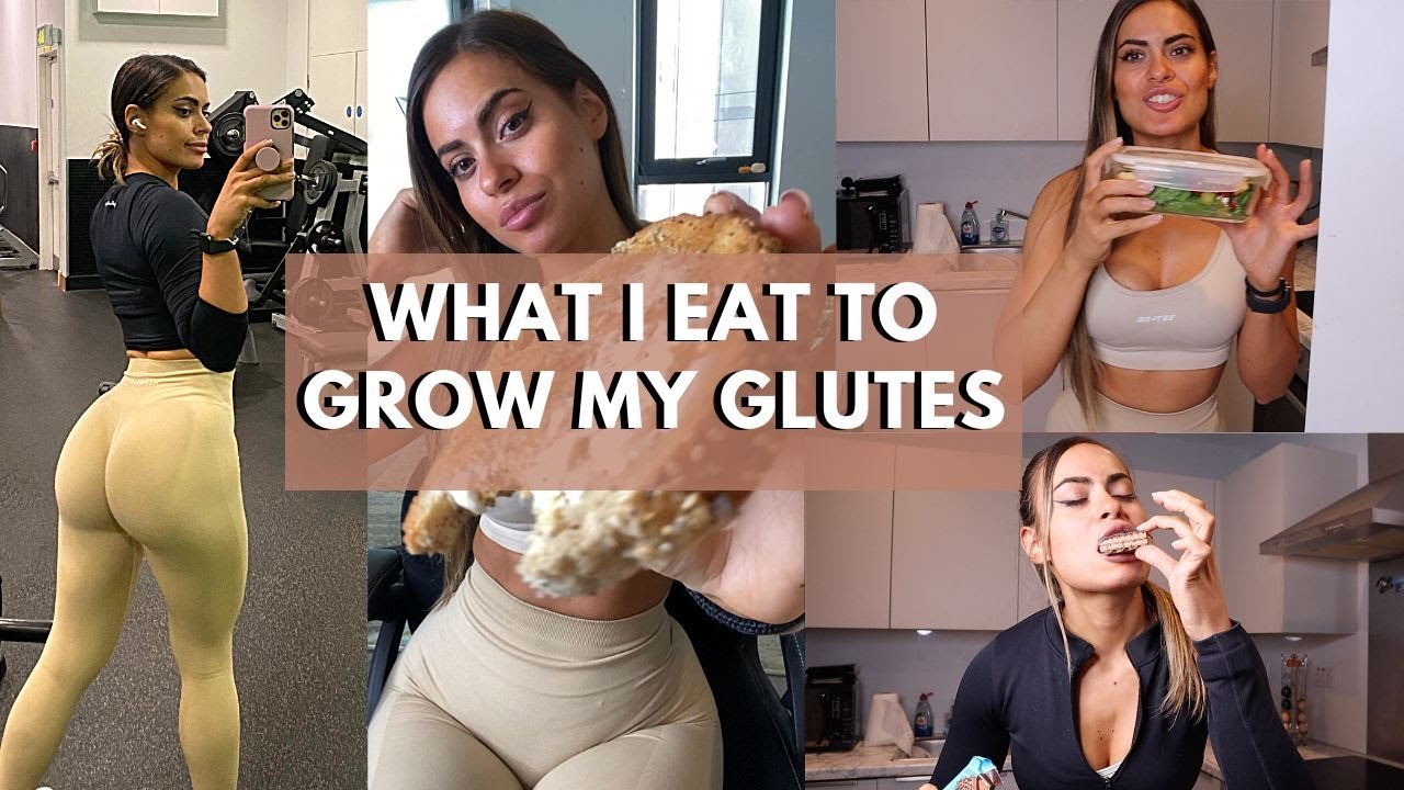What I eat In A Day To Grow My Glutes - Lean Bulk