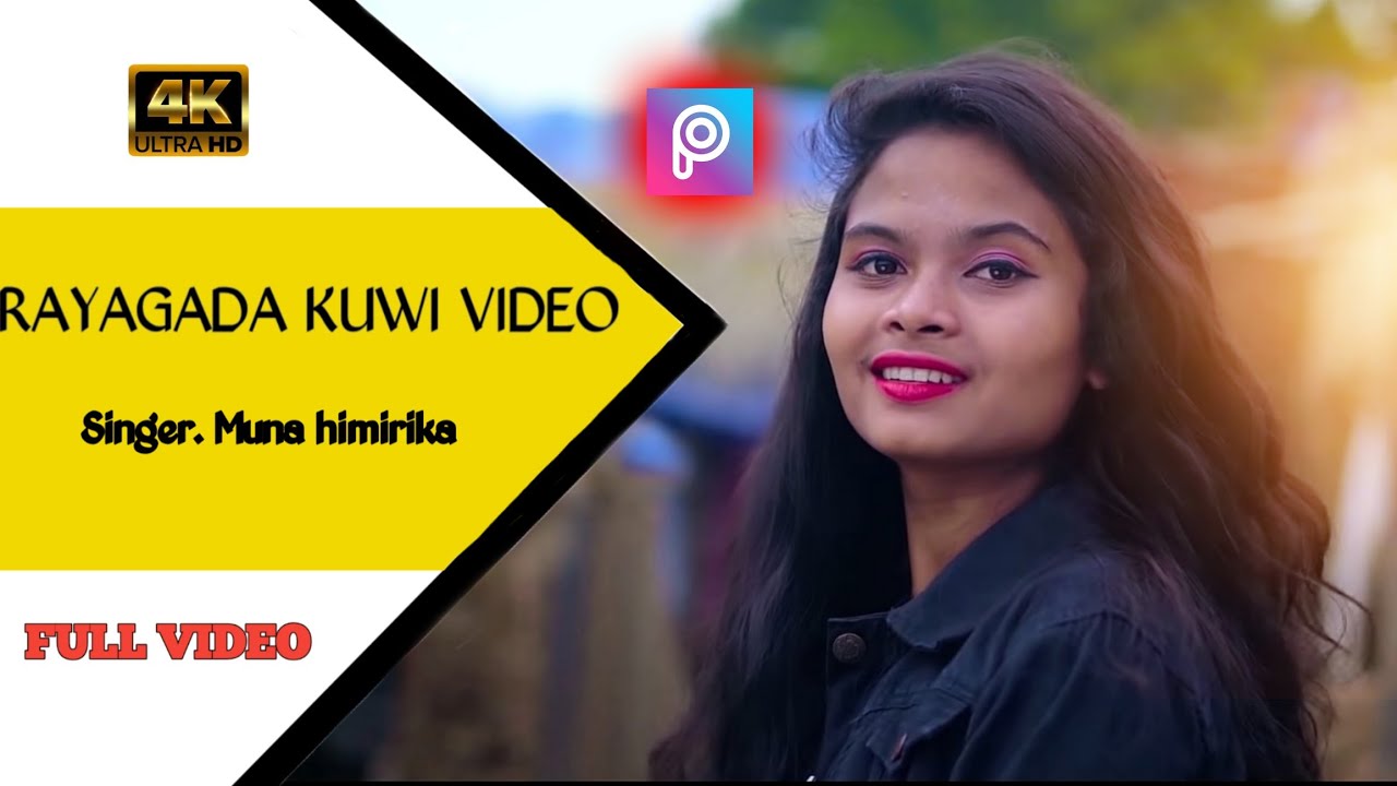 Rayagada kuwi video song||Rayagada kuwi video poster editing in picsart||Kuwi/kui video song