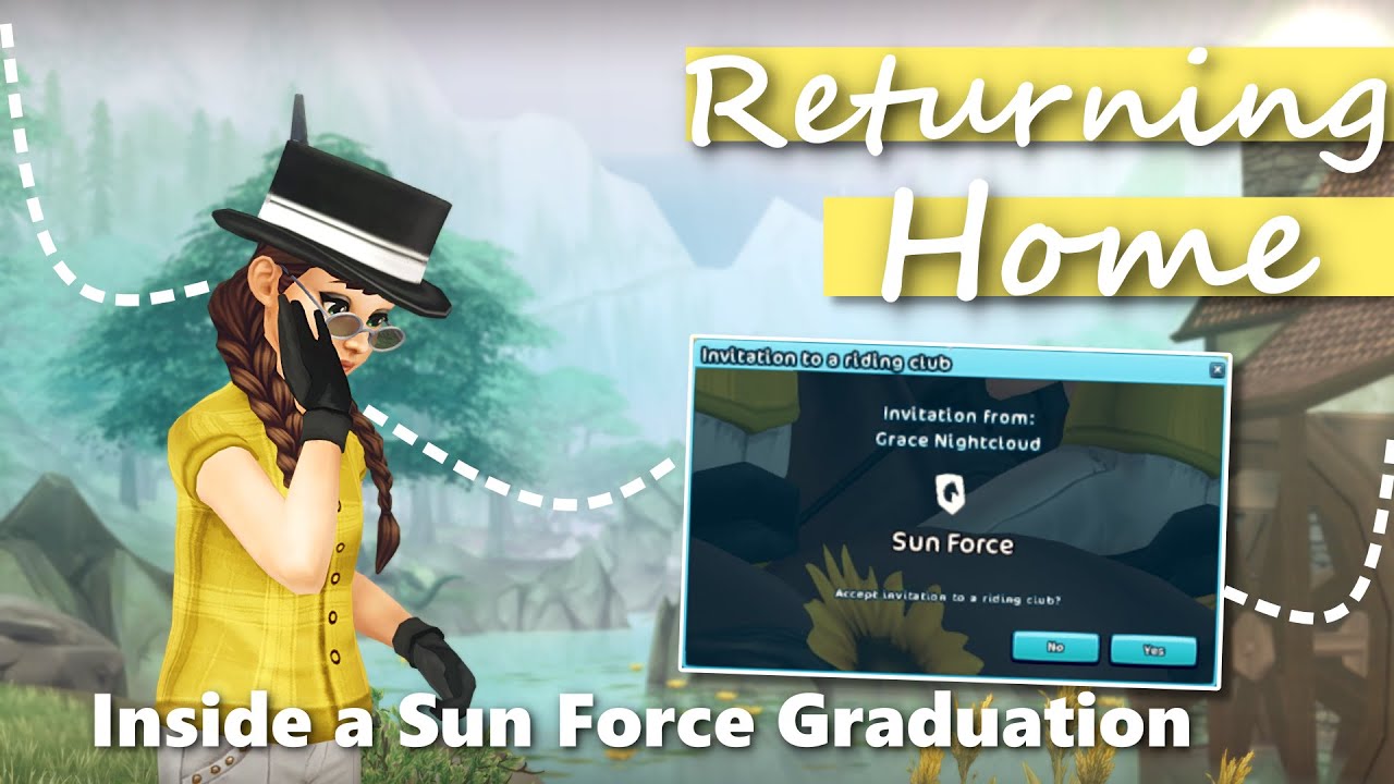Welcome to a Sun Force Club Graduation! 🎓 - Star Stable