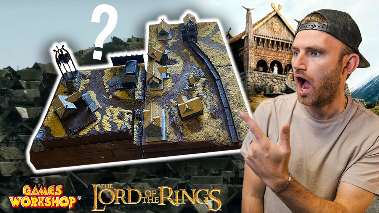 Epic Edoras Construction: Building Rohan on a Modular Warhammer Board | Middle Earth SBG