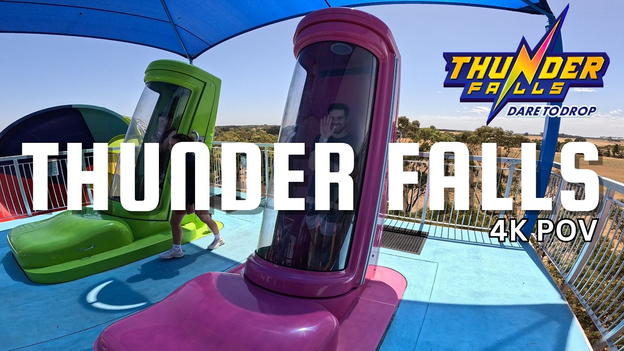 Thunder Falls POV - Adventure Park Geelong [4K60]