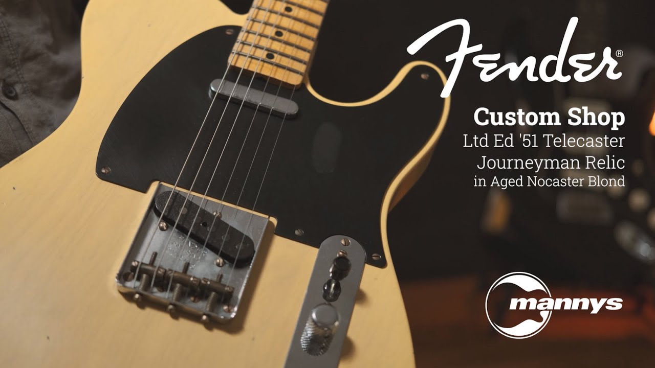 Sound Check: Fender Custom Shop Ltd '51 Telecaster Journeyman Relic in Aged Nocaster Blonde