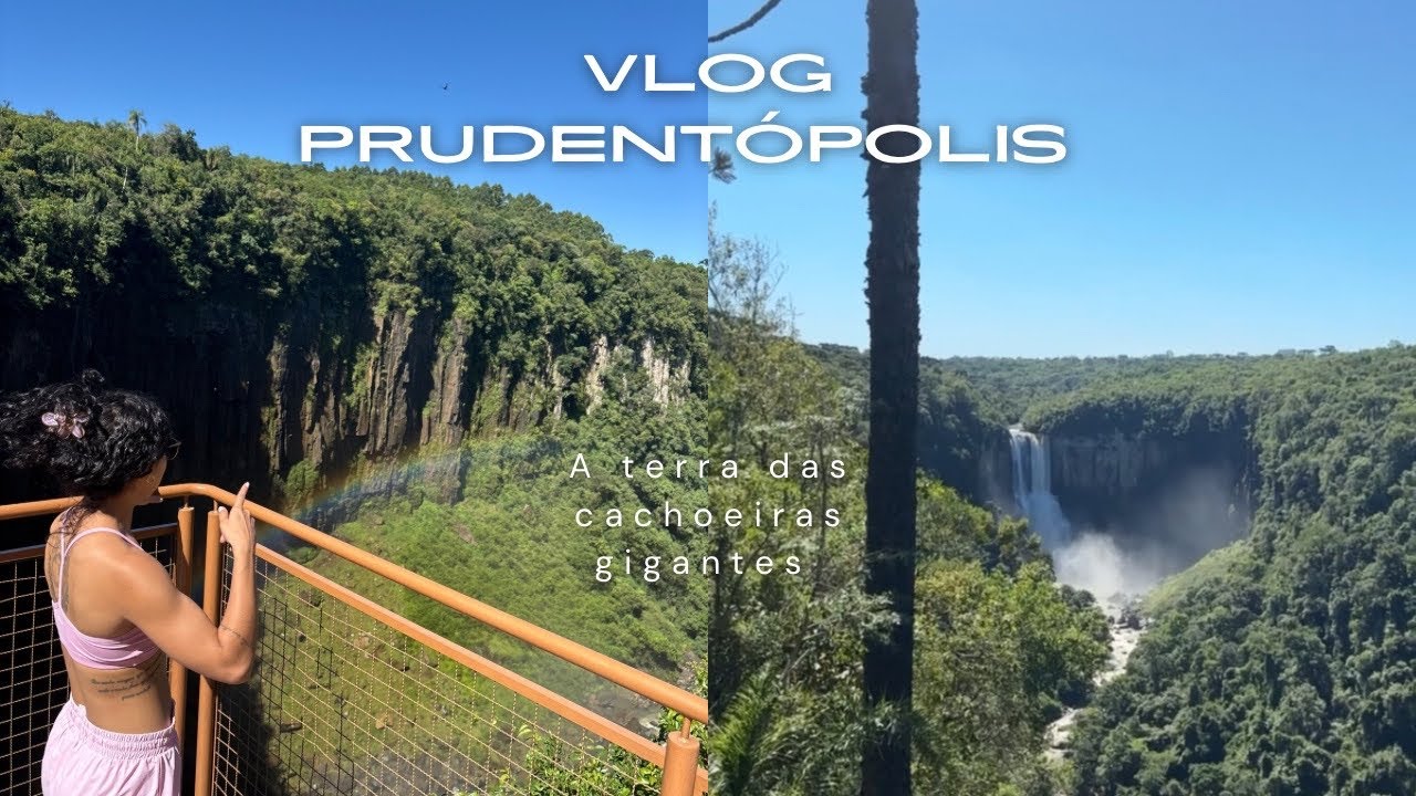Conheci a Terra das Cachoeiras GIGANTES em Prudentópolis/PR