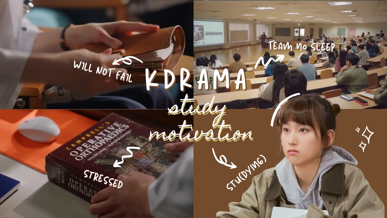 Study Motivation from Kdramas part 1 🤯 ||Running