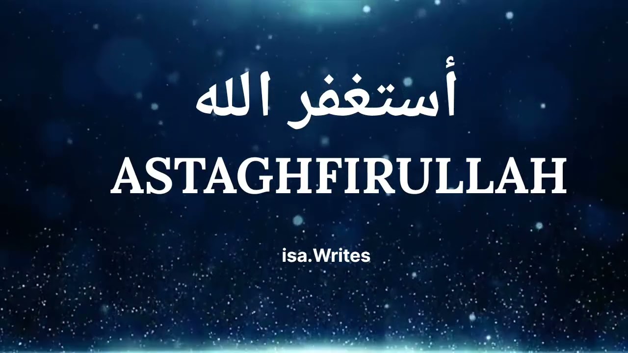 Zikr 500 Times Astaghfirullah #astaghfirullah  #foryou #quotes #artiwood #trending 