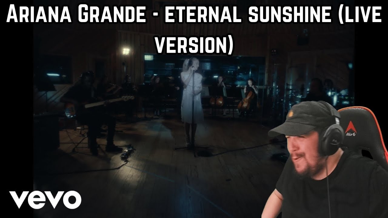 Espy Reacts To Ariana Grande - eternal sunshine (live version)