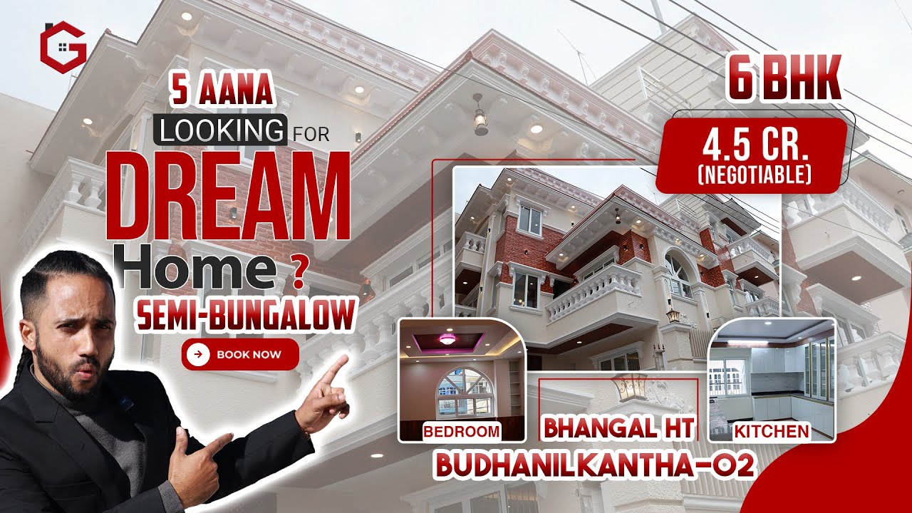 Brand New Semi-Bungalow for Sale at Bhangal Height, Budhanilkantha!!!