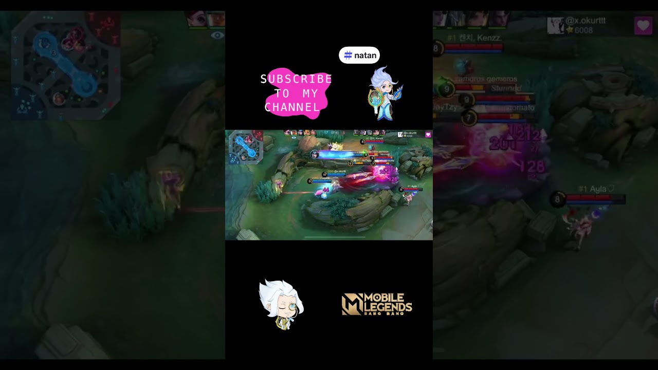 Mobile Legends: @x.okurttt's Mythic Natan Gold Lane Masterclass (Global #13) #mobilegaming  #mlbb