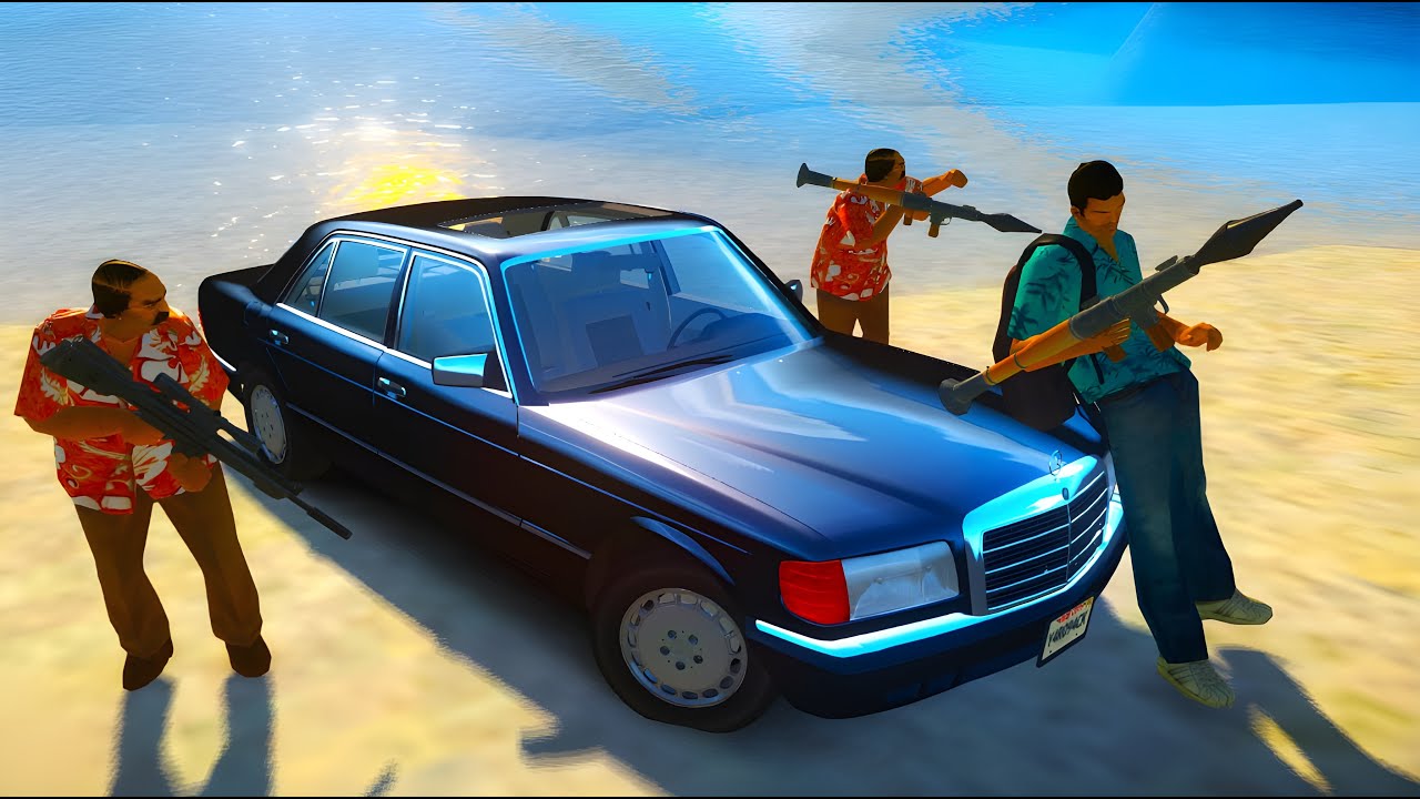 GTA Vice City but Being a Cop with Lance is a Disaster