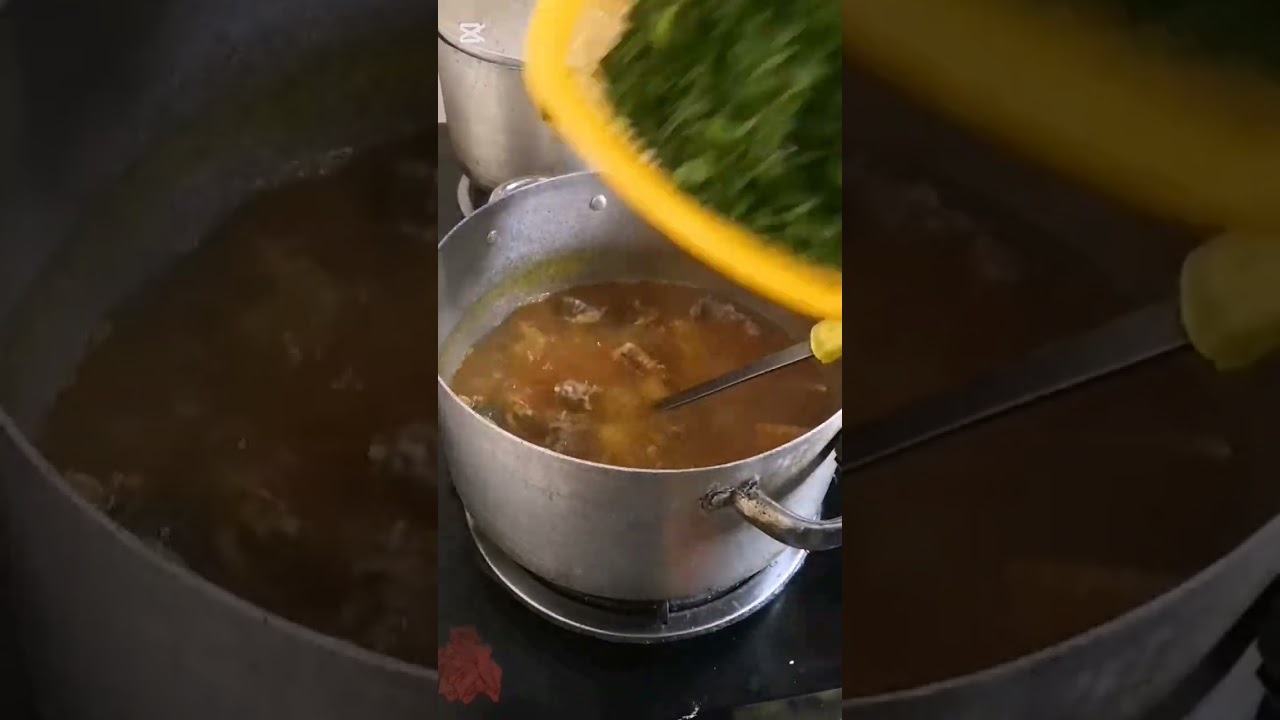 Cook Afang soup (Nigerian special delicacy) with me