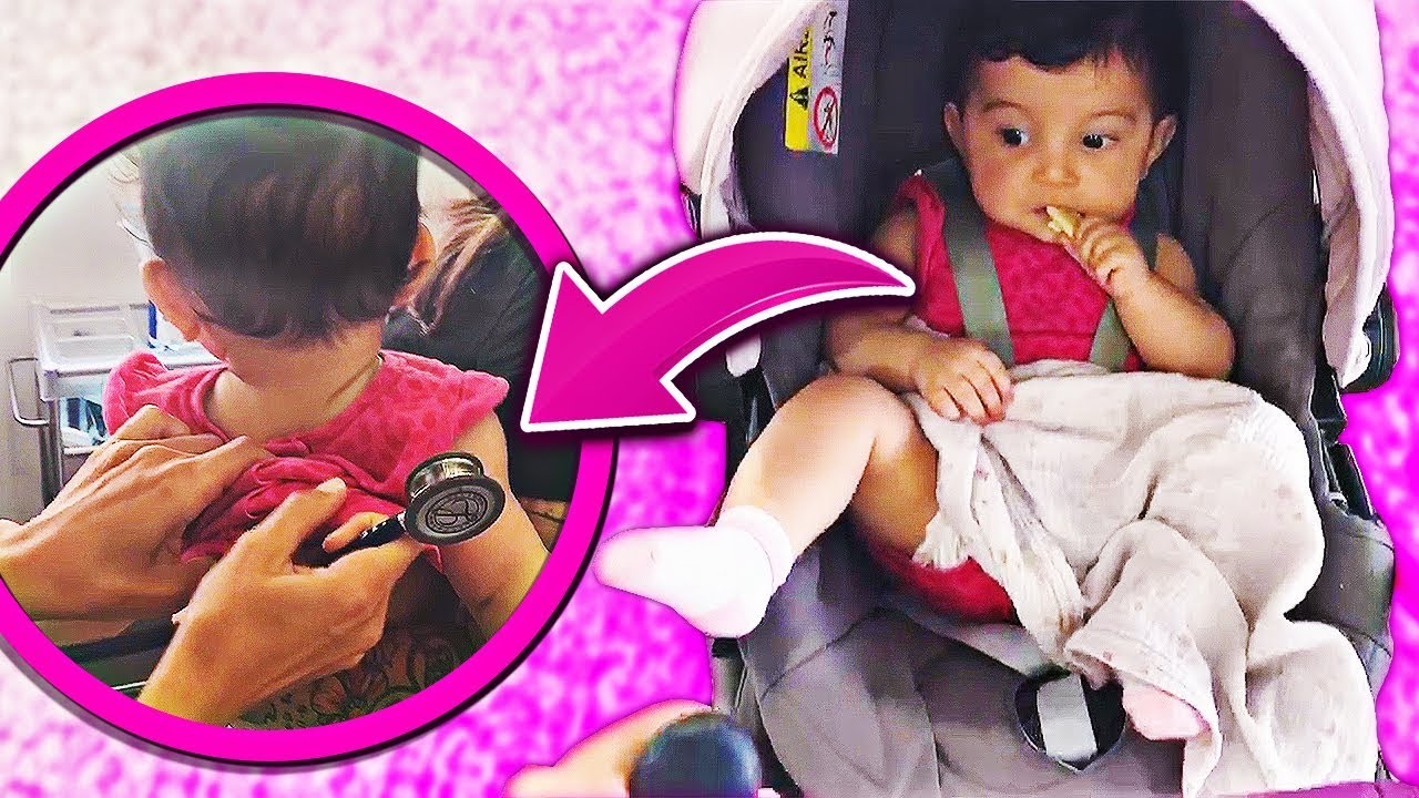 TIVE QUE LEVAR MINHA FILHA EMMA NO MÉDICO ! | Kazzio