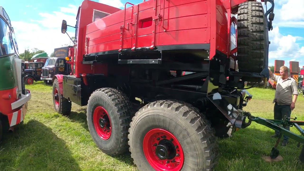 1955 Scammell Explorer 6x6 10.7 Litre 6-Cyl Diesel Heavy Recovery C S Ellis Ashby Magna Rally 2024