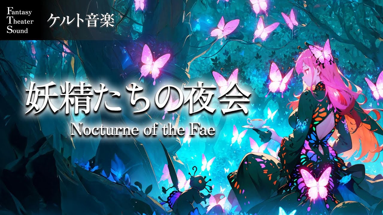 【ケルト音楽】妖精たちの夜会/ファンタジー・異世界音楽【作業用・睡眠用・勉強用BGM】