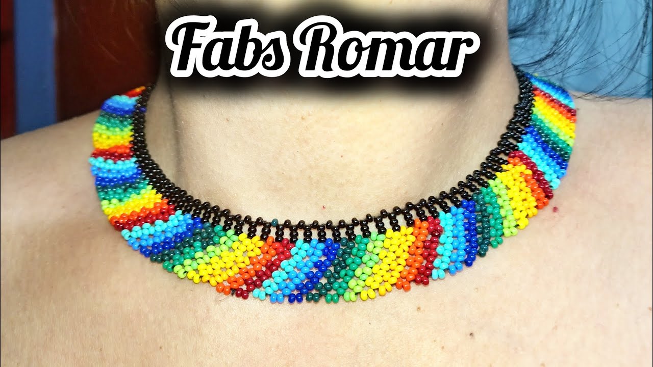 Collar de chaquira multicolor ♥️