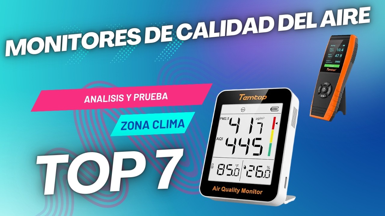 🌟 Mejores Medidores de Calidad de Aire 2026: ¡Lo Último en Tecnología! 🚀