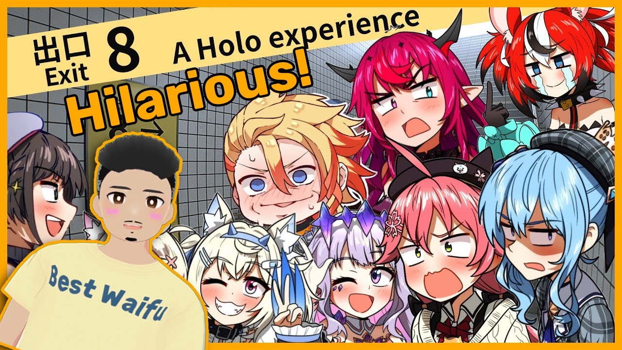 Mikigai Reacts To Hololive Playing Exit 8! Hololive Funny Moments