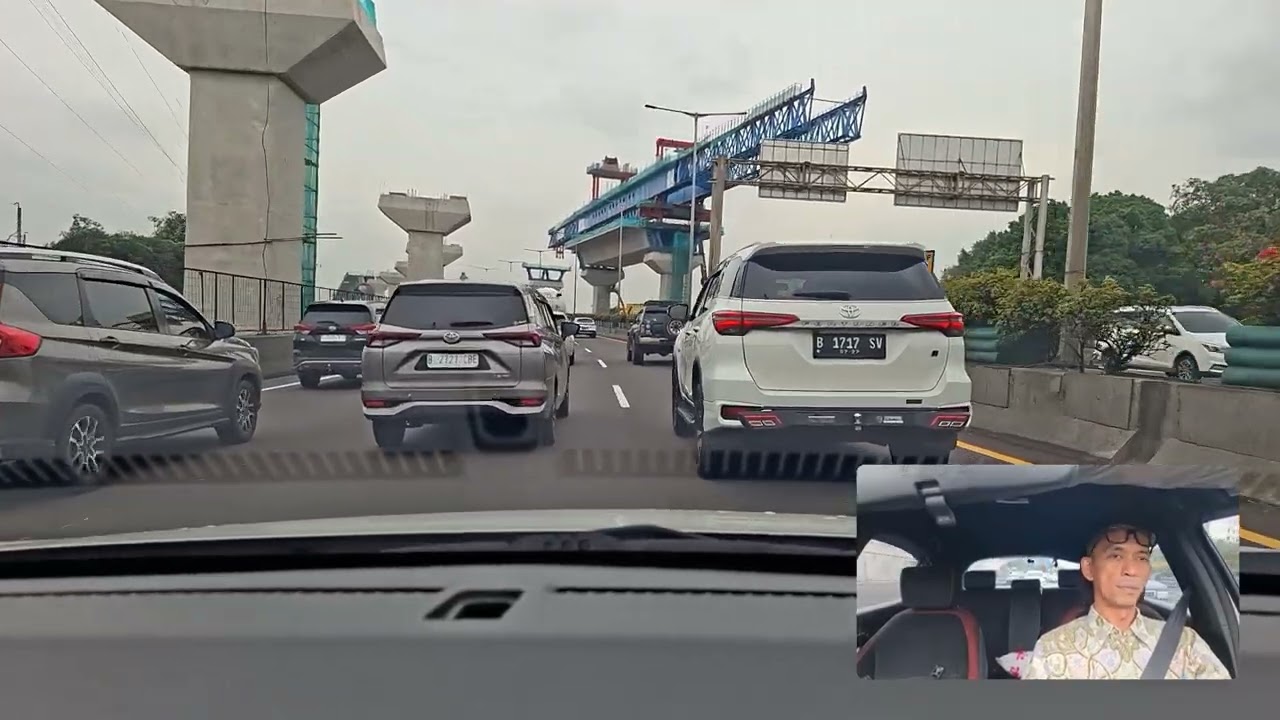 Perjalanan Tol Kemayoran - BSD 19 Jan 2026