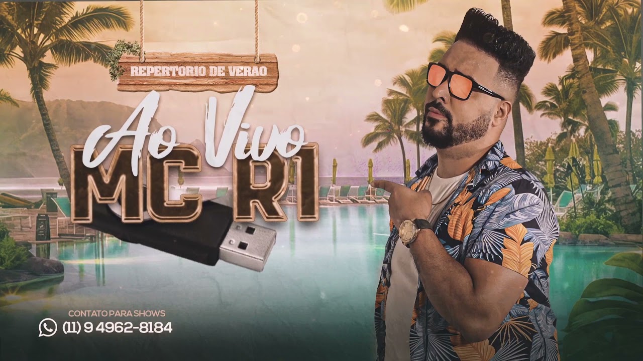 BOM XIBOM XIBOM BOM BOM  - MC R1 AO VIVO - AX&Eacute; DAS ANTIGAS -  PLAYLIST DE VER&Atilde;O
