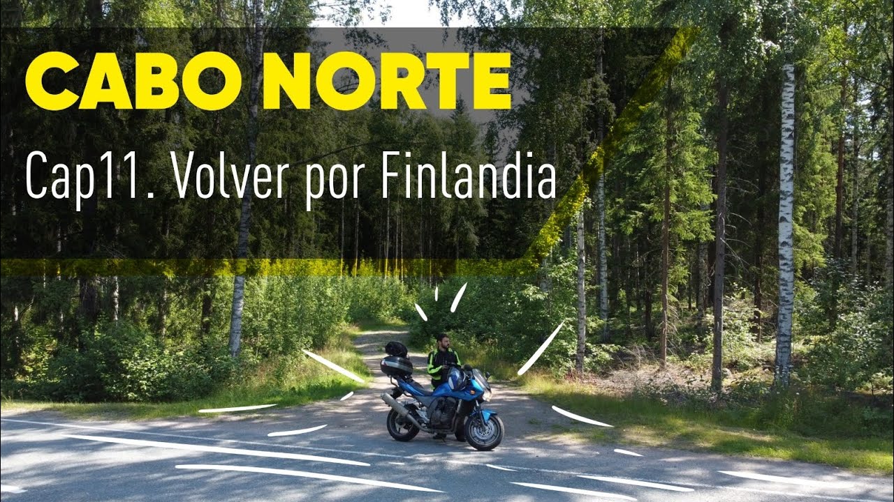 Cabo Norte en moto | Capítulo 11. Días 18, 19, 20 y 21, volver por Finlandia. 