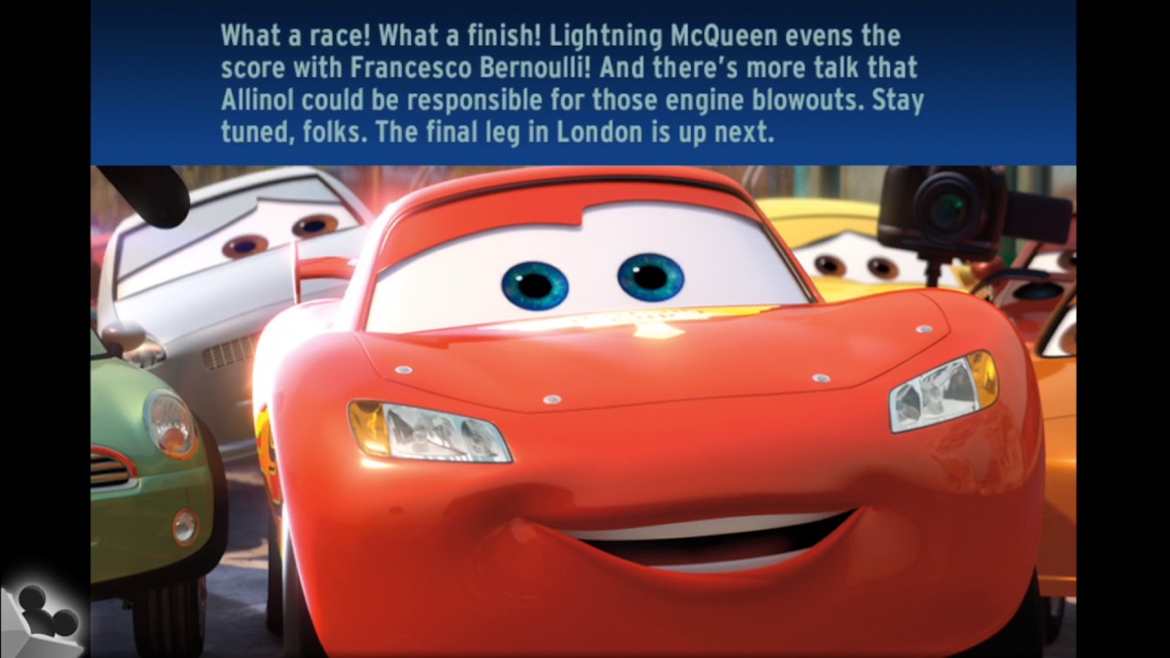 Cars 2 Let's Read Book