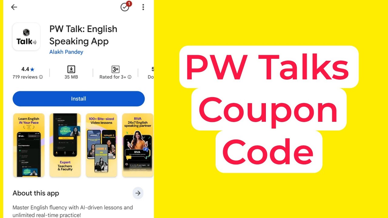PW Talks Coupon Code