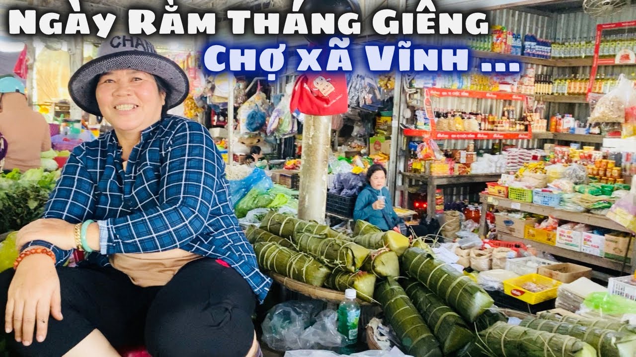 Cảnh Sinh Hoạt Chợ Ngày Tết Nguyên Tiêu Rằm Tháng Giêng. Nét Đẹp Các Ngôi Chợ Ngoại Thành Nha Trang