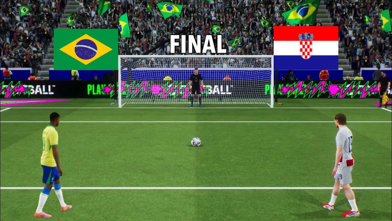 Croatia vs Brazil Penalty Shootout | CRO vs BRA Match | Neymar vs Modric
