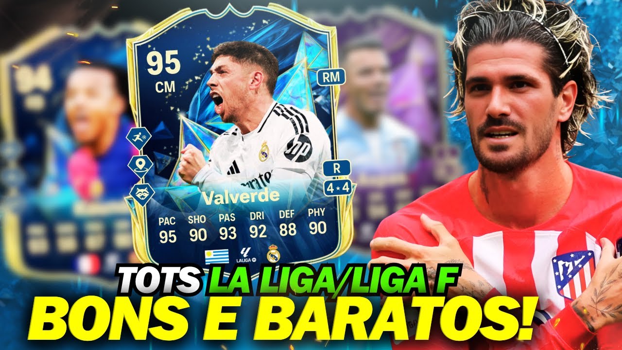 FC 25 | 🤑 OS MELHORES TOTS BONS E BARATOS - LA LIGA | LIGA F & LIGA PORTUGAL!