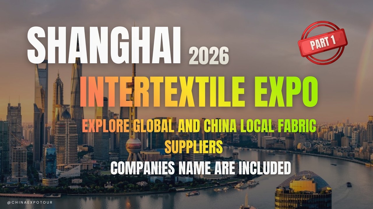 Intertextile Shanghai Expo #textiles 2026 |  full walk Explore more than 200 suppliers #intertextile