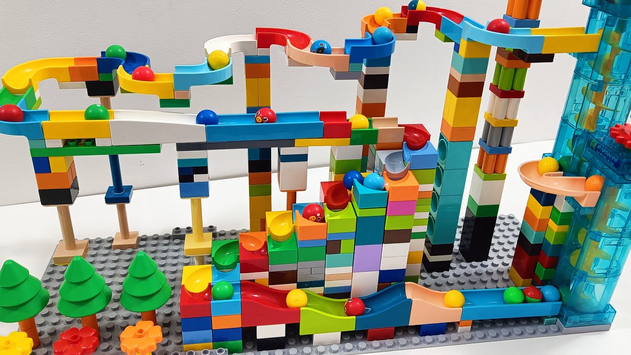 Epic Marble Run Build: Extreme Tracks, Fast Races and Smart Play