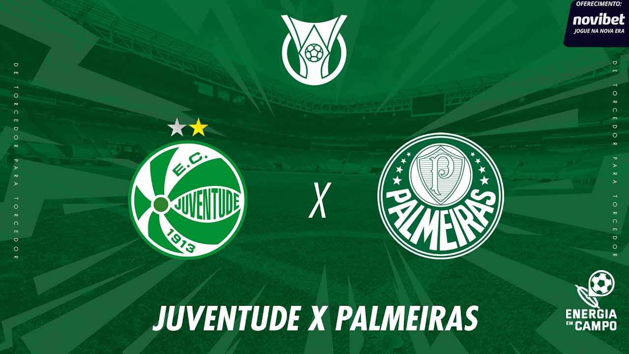JUVENTUDE X PALMEIRAS - 02/11/2025 - BRASILEIR&Atilde;O - AO VIVO