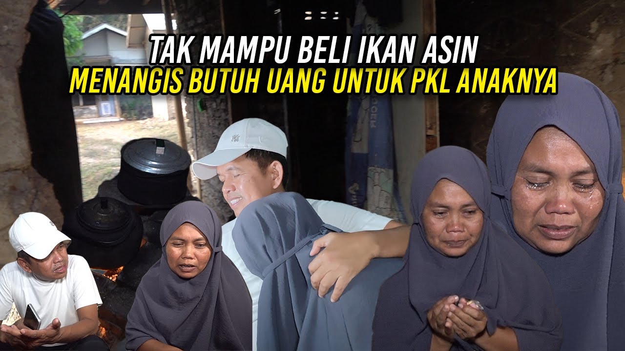 TAK MAMPU BELI IKAN ASIN | BURUH TANI MENANGIS BUTUH UANG UNTUK PKL ANAKNYA