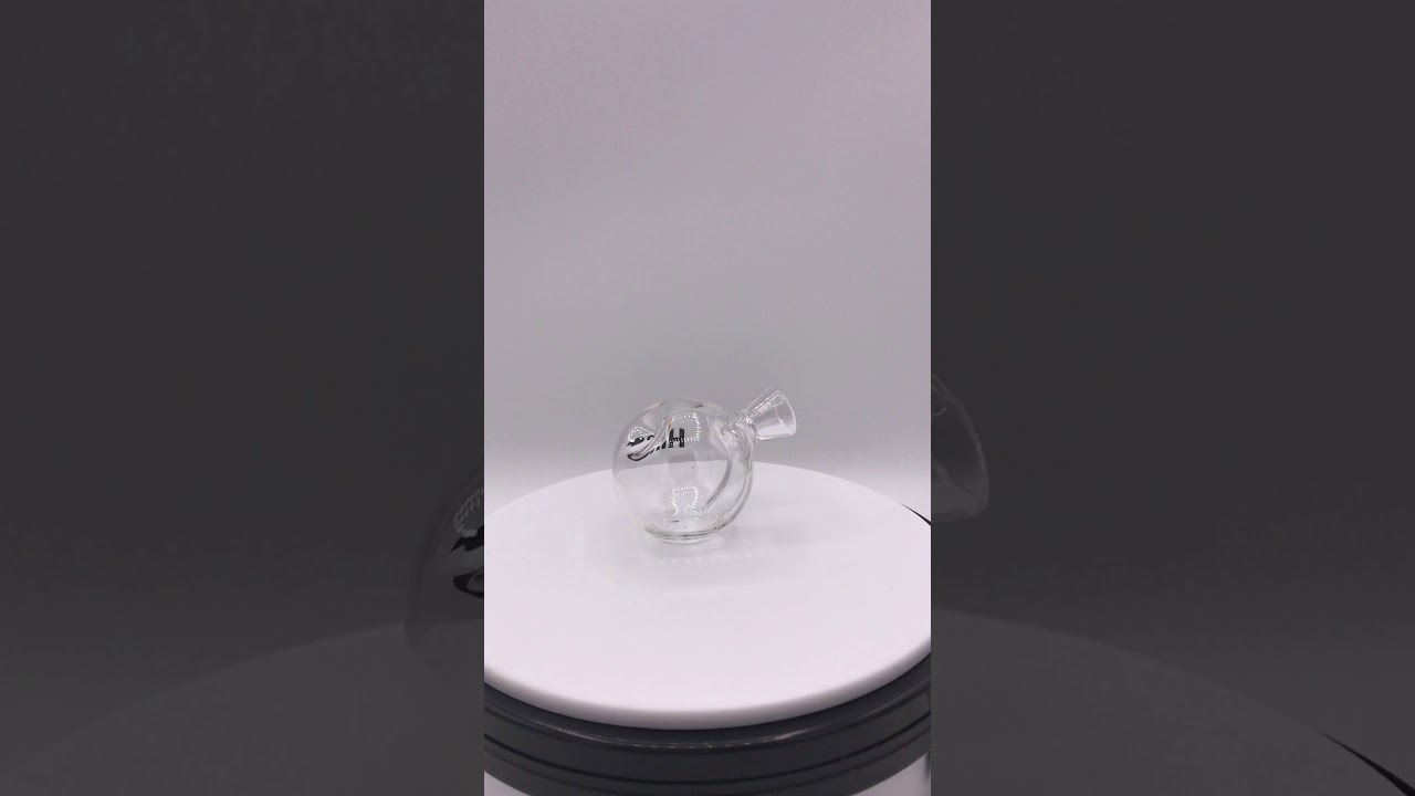 1.5&Prime; INCHES HIN MINI THICK GLASS BLUNT BUBBLER SMOKING PIPE