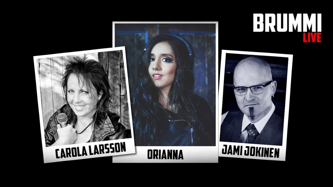 BrummiLive // Orianna, Carola Larsson & Jami Jokinen // Kulttuurikuppila Brummi 16.5.2020