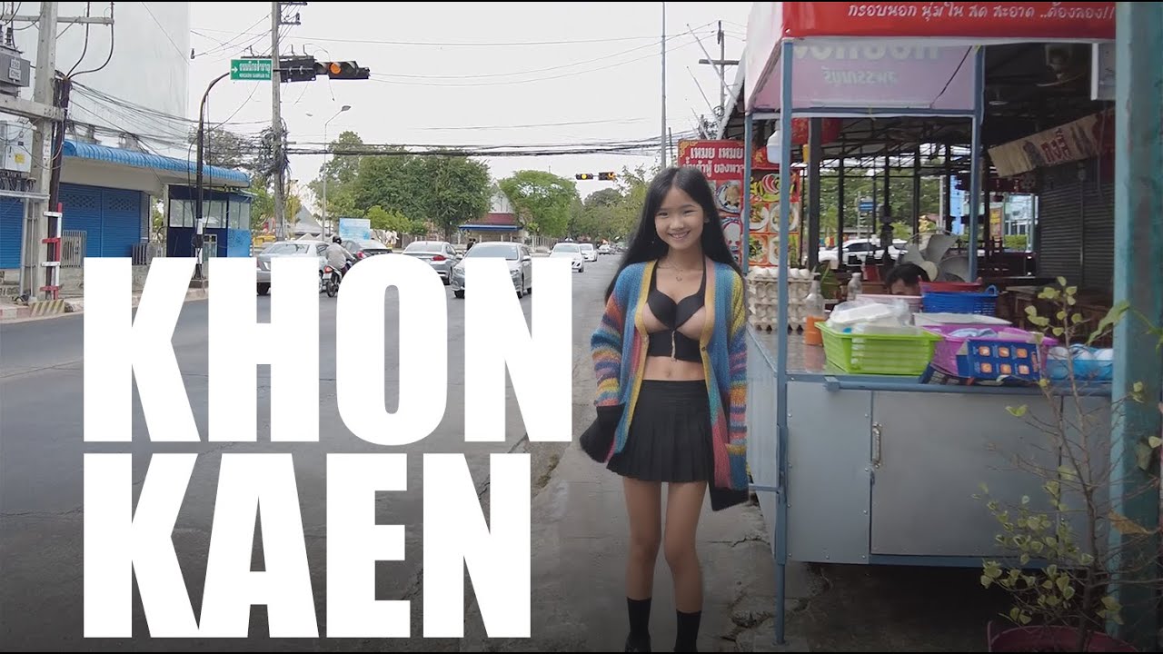 【4k 60fps】FIRST IMPRESSION of KHON KAEN, THAILAND - Real Local Life in Thailand