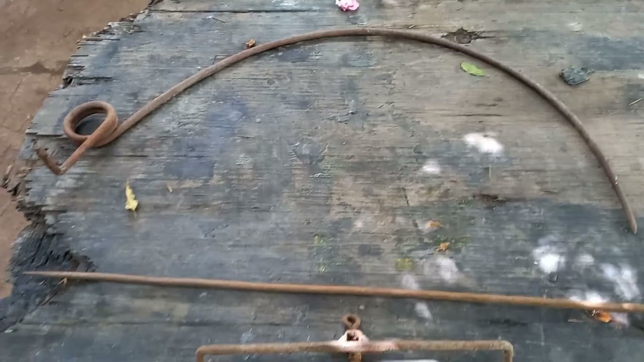 Asador de diente de rastrillo.