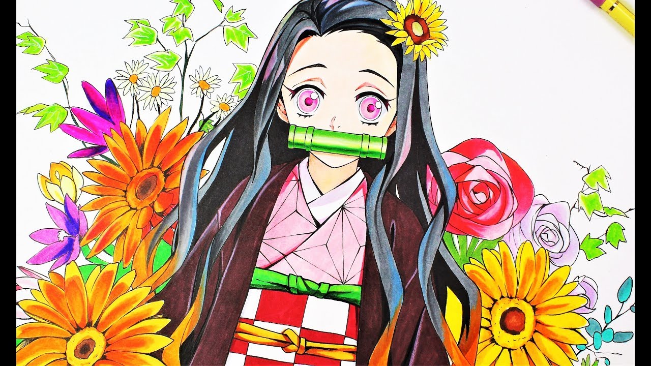 DRAWING - Nezuko( Kimetsu No Yaiba/DEMON SLAYER )鬼滅の刃