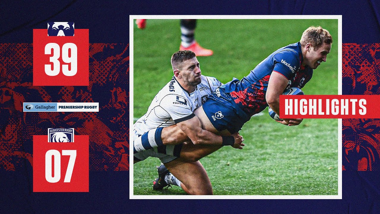 Highlights: Bristol Bears 39-7 Gloucester Rugby