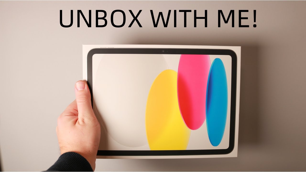iPad 11 Unboxing Accessories & First Look (Silver)