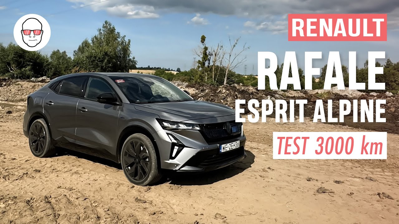 Renault Rafale E-TECH 200 test na 3000 km PL Pertyn Ględzi