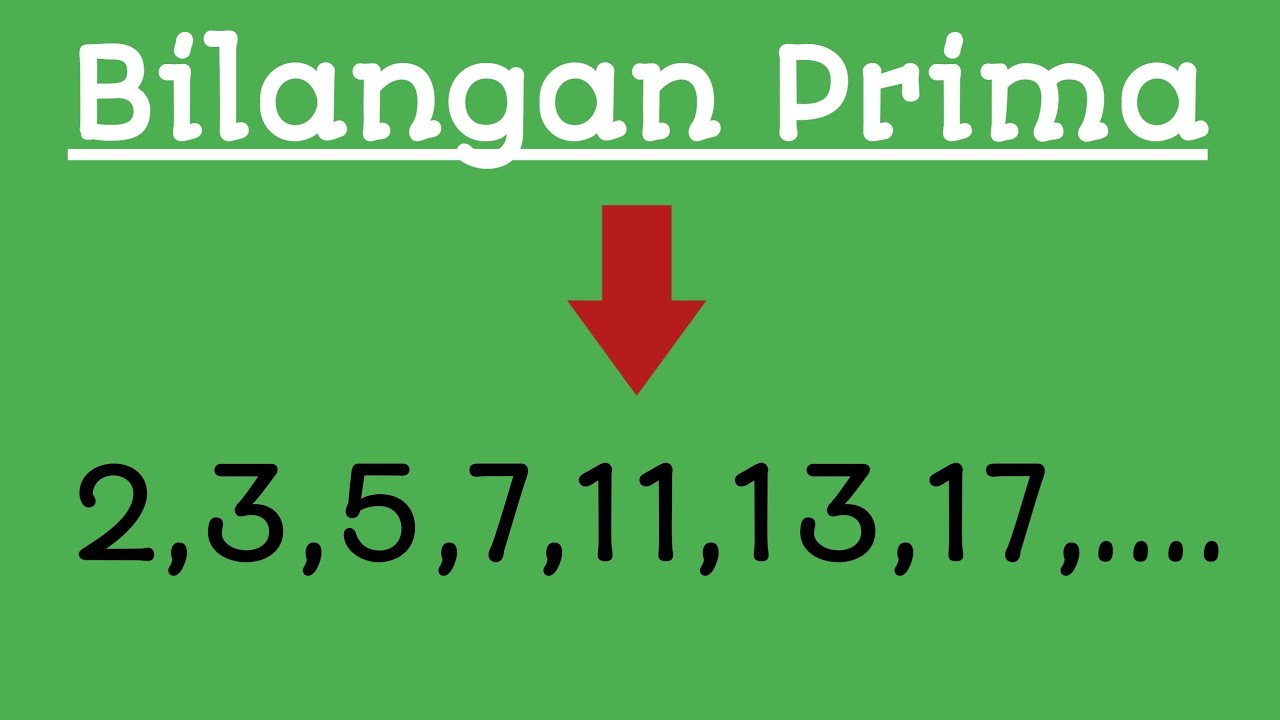 Cara Mudah Menentukan Bilangan Prima