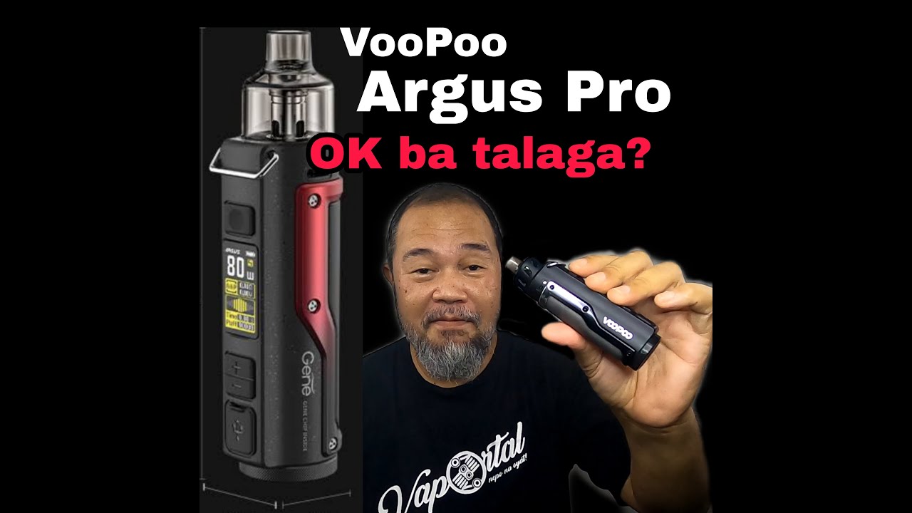 VooPoo Argus Pro Unboxing