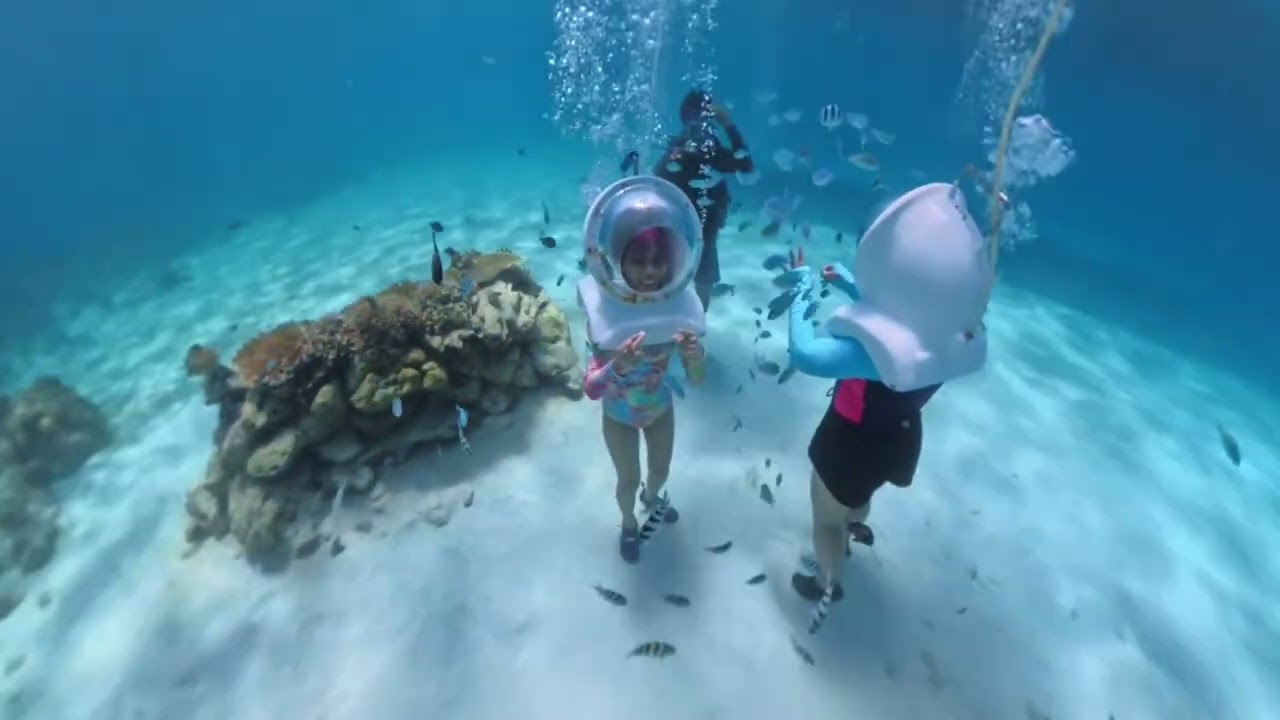 Boracay Day 2 - Noljalgo Helmet Diving