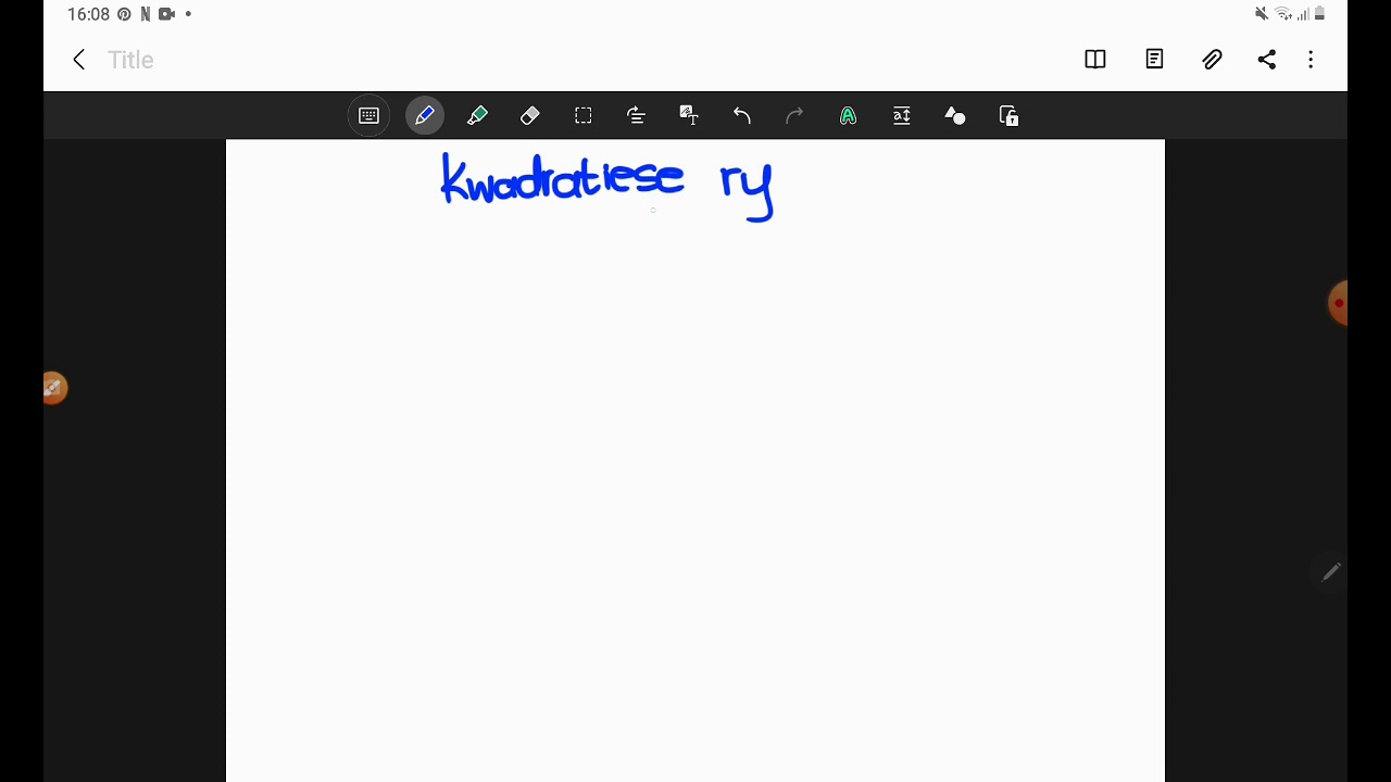Kwadratiese rye
