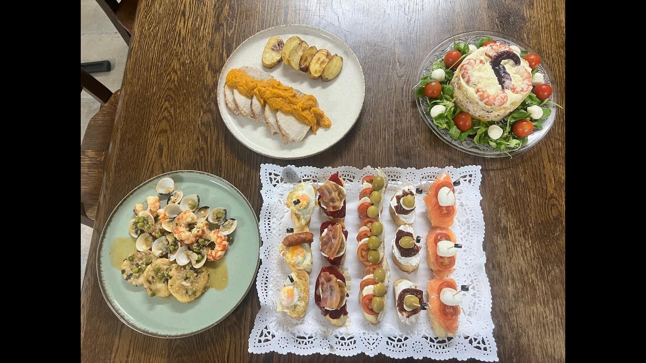 MENÚ DE NAVIDAD un menú barato y super rico