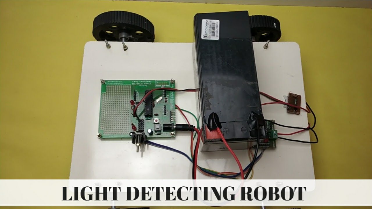LIGHT DITECTING ROBOT IN TAMIL